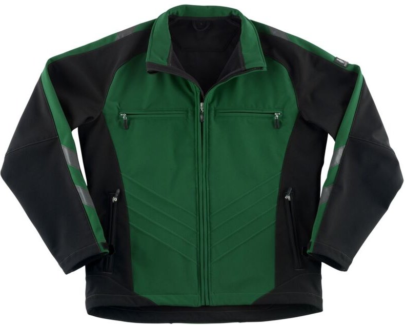 Unique Softshell-Jacke Dresden Gr. 3XL grün/schwarz 12002-149 - Mascot
