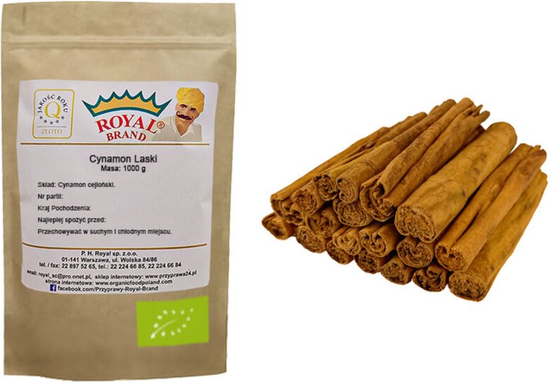 CEYLON Zimt Bio Zimtstangen 1 kg BIO FRISCH