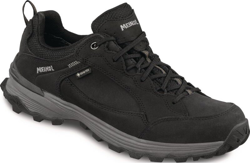 Freizeitschuh Toledo gtx Gr.11 schwarz Nubukleder/Velourleder Goretex Meindl