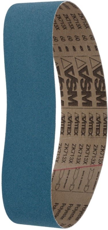 VSM Schleifband Zirkonkorund (ZA) ZK713X, 100x950 mm, Körnung: 80