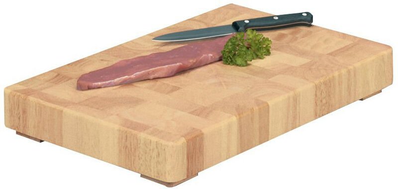 Thumbnail - Hackblock, Schneidebrett aus Gummibaum - Zeller