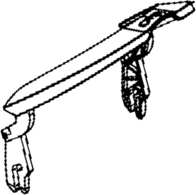 Ersatzteil - Roter Öffnungshebel - Rowenta