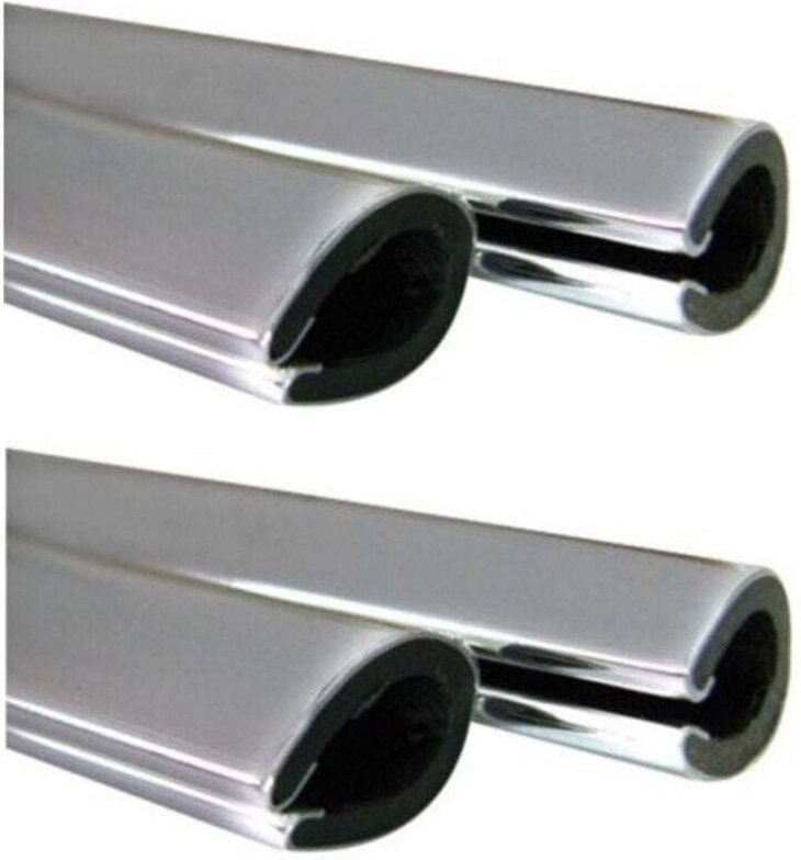 Ymyny - Set 4 Tür Stoßstangenleiste Profil Auto Tuning Chrom 88cm 68cm -