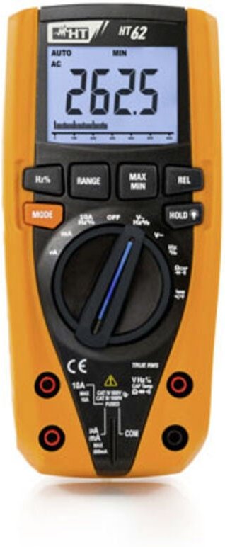 Ht Italia - ht Instruments HT62 Hand-Multimeter digital cat iii 1000 v, cat iv 600 v Anzeige (Counts): 6000