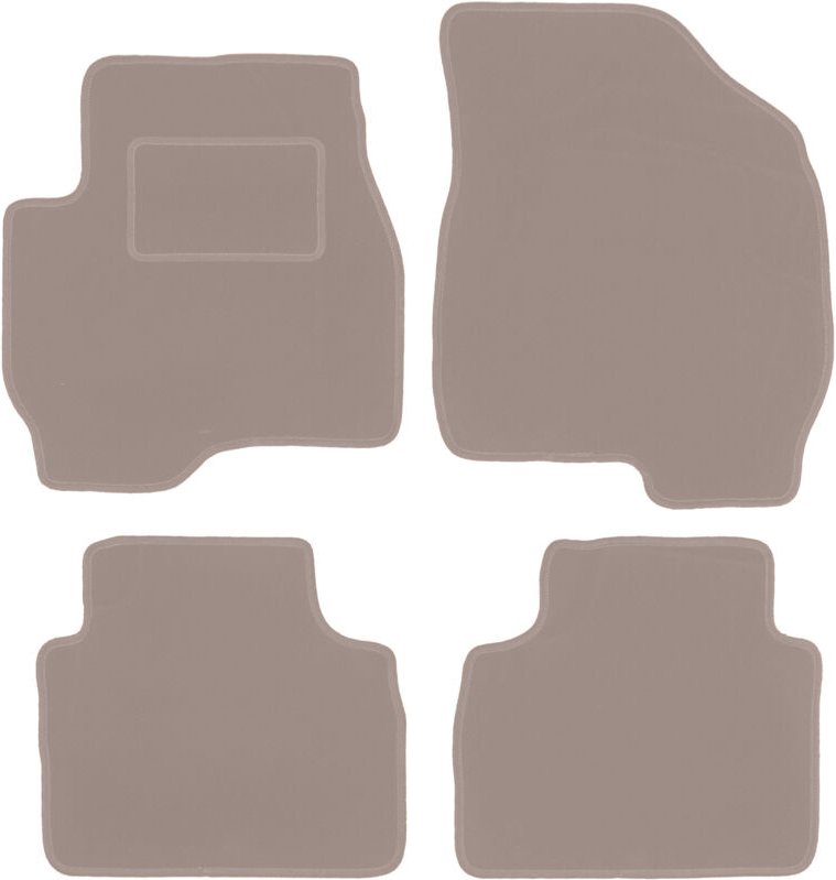 Beige Veloursmatten für: Mazda Tribute SUV (2000-2011)