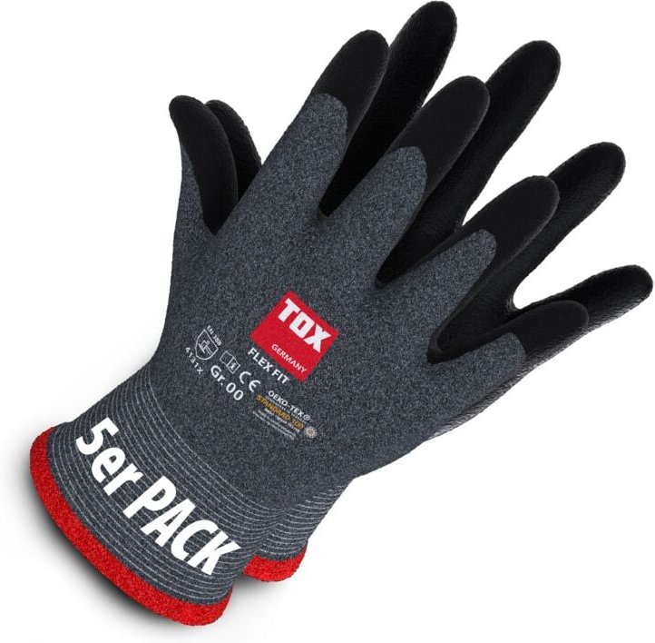 Montagehandschuhe Flex Fit Größe 7 (5 Paar)