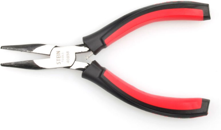 Mini-Krugzange mit gebogenem Mund, 125 mm