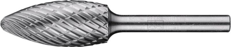 PFERD TOOLS Hartmetall Hochleistungsfrässtift ALLROUND Flamme B Ø 16x35 mm Schaft-Ø 6 mm universal grob