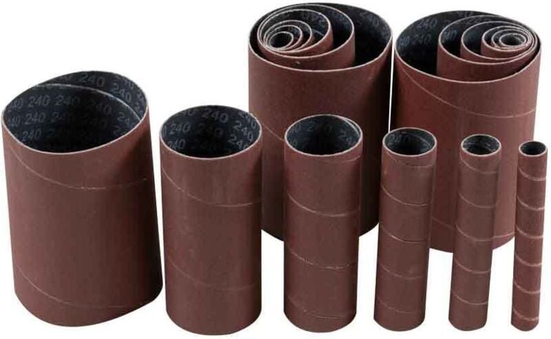 Holzmann - Set mit 18 Schleifbandhulsen fur 80-g-Spindelschleifer