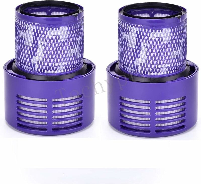 Crediri Reinigungszubehör, 2er-Pack Ersatz-V10-Filter für Dyson Cyclone V10 Animal/Absolute/Motorhead/Total Clean, mit T...