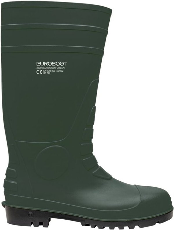 Euroboot Sicherheits-Gummistiefel 35366 S5 sr Gr. 42 grün - Feldtmann