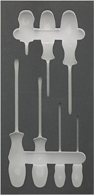 Werkzeugmodul 1/3 leer Schraubendr.Schlitz ph pz fortis