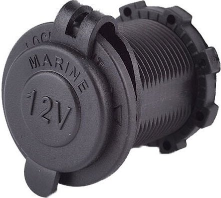 Zigarettenanzünder-Buchse, 12-V-Steckdose für Auto, Marine, Motorrad, atv (1 Stück)