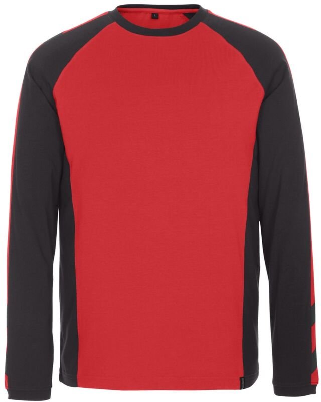 T-Shirt bielefeld unique langarm 50568 m rot/schwarz - Mascot