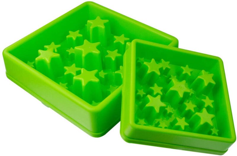 Iss langsam lebe langer star green l