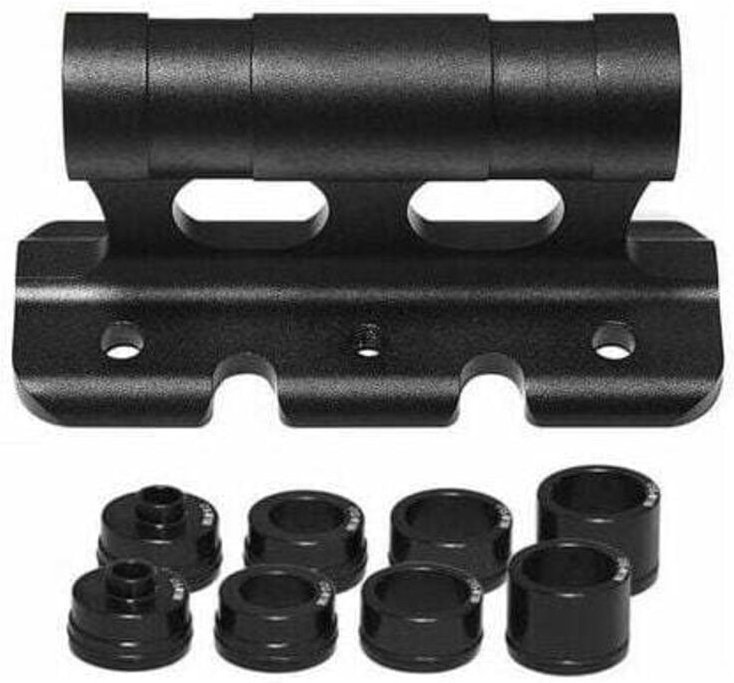 Mumu - Anhängerzubehör, Fahrradgabelhalterung Steckachsenhalter für 5x100mm 12x100mm 15x100mm 15x110mm