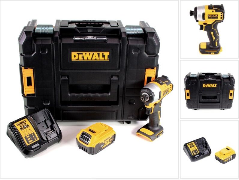 Thumbnail - DeWalt DCF 809 P1T Akku Schlagschrauber 18 V Brushless Li-Ion in T-STAK Box + 1 x 5,0 Ah Akku + Ladegerät