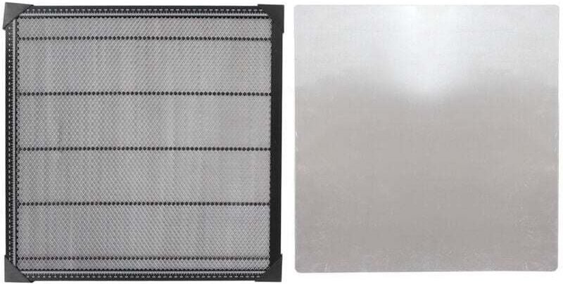 Accesorios para plataforma de máquina de corte láser, panel de nido de abeja de aluminio de 500 x 500 mm