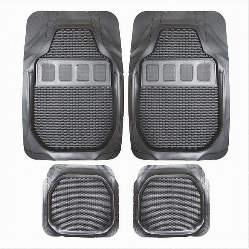 Thumbnail - Trade Shop - UNIVERSAL AUTOMATTE 100% PVC VORNE HINTEN MATTEN 4 STÜCK MAXTECH MATS-08 -