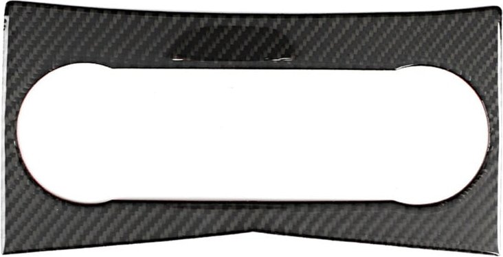 Ej.life - Auto-Kohlefaser-Klimaanlage-Panel-Abdeckungsverkleidung, passend für Mercedes-Benz W204 C-Klasse 2007–2012
