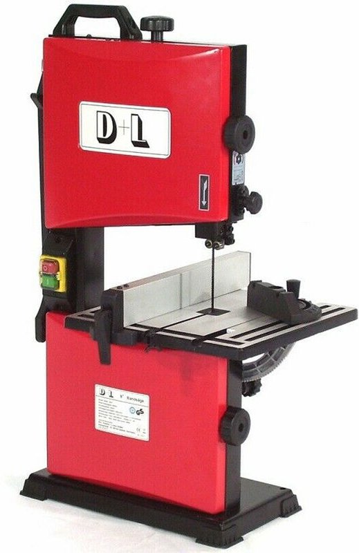 Apex - Bandsäge 228 mit Ersatzsägeband Holzsäge Holzsäge 400W Durchlass 90mm 45° 56488