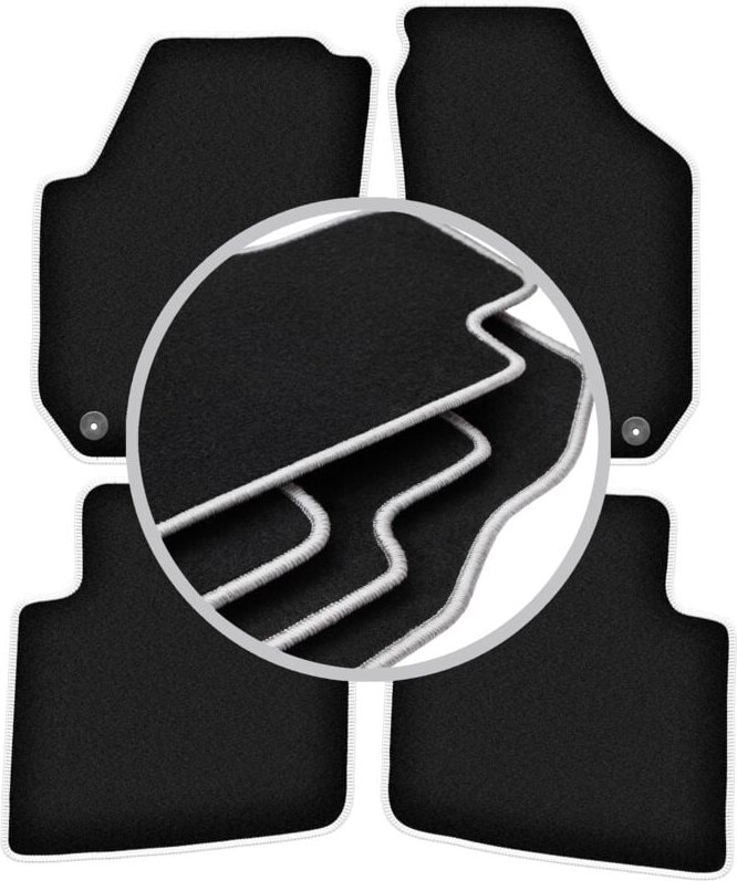 CARLUX-SILVER Automatten für: Skoda Praktik Kombivan (2006-2015)