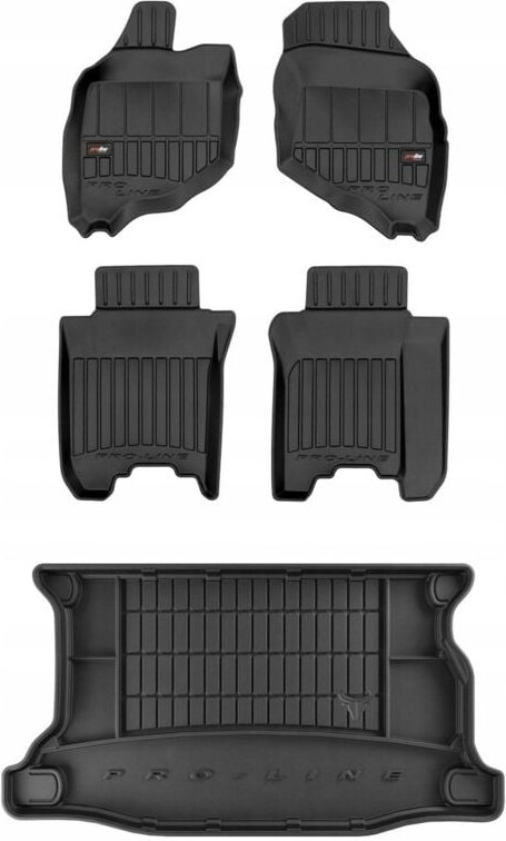 Thumbnail - SET 3D Gummifußmatten Honda Jazz 2 HB 2002-2008