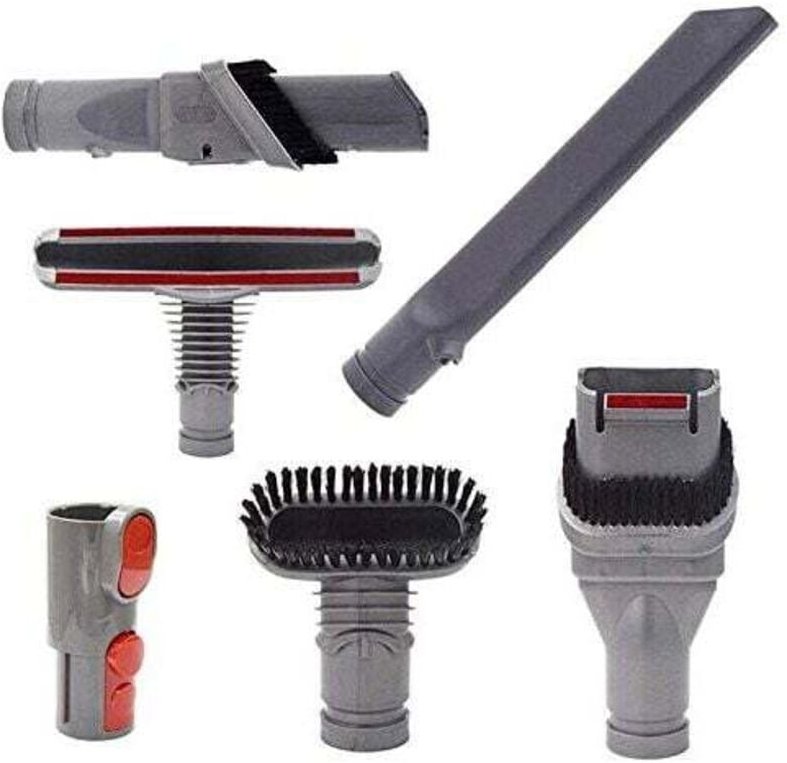 V8 V10 Staubsauger Teile Harte Bürste Anschluss Adapter Reinigung 6 stücke