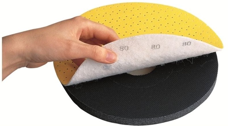 Gepolsterter Adapter für Klett-Papier kad D225/13 h - Flex