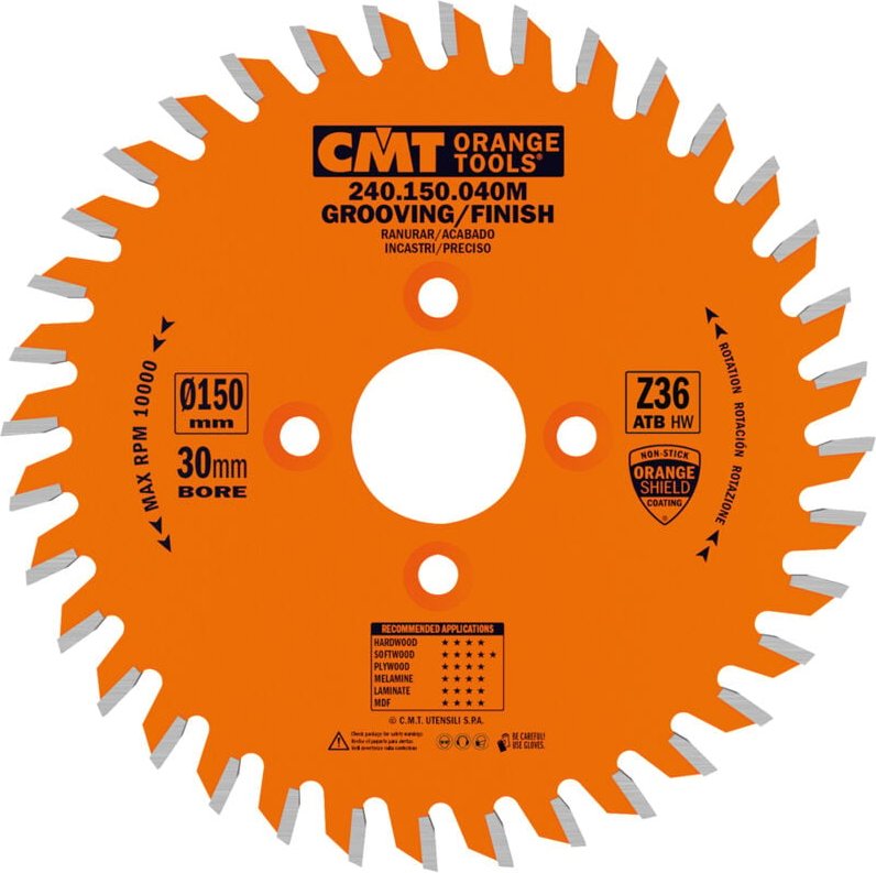 240.150.040M Kreis-Fugenblatt HW 150x4,0/3,0x30+4 Z36 ATB