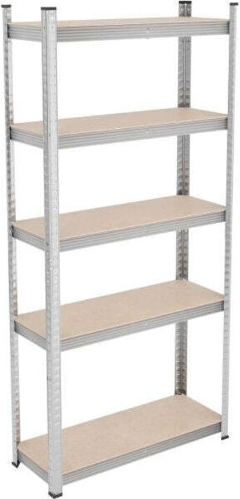 Verzinkte schwerlastregale mit 5 ebenen 8830435