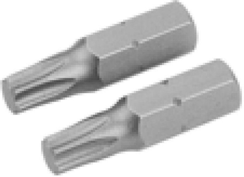 Satz 2stk. S2 Torx-Bits T30x25mm Tolsen