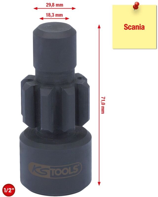 Ks Tools 1/2 Motor-Durchdrehvorrichtung für Scania