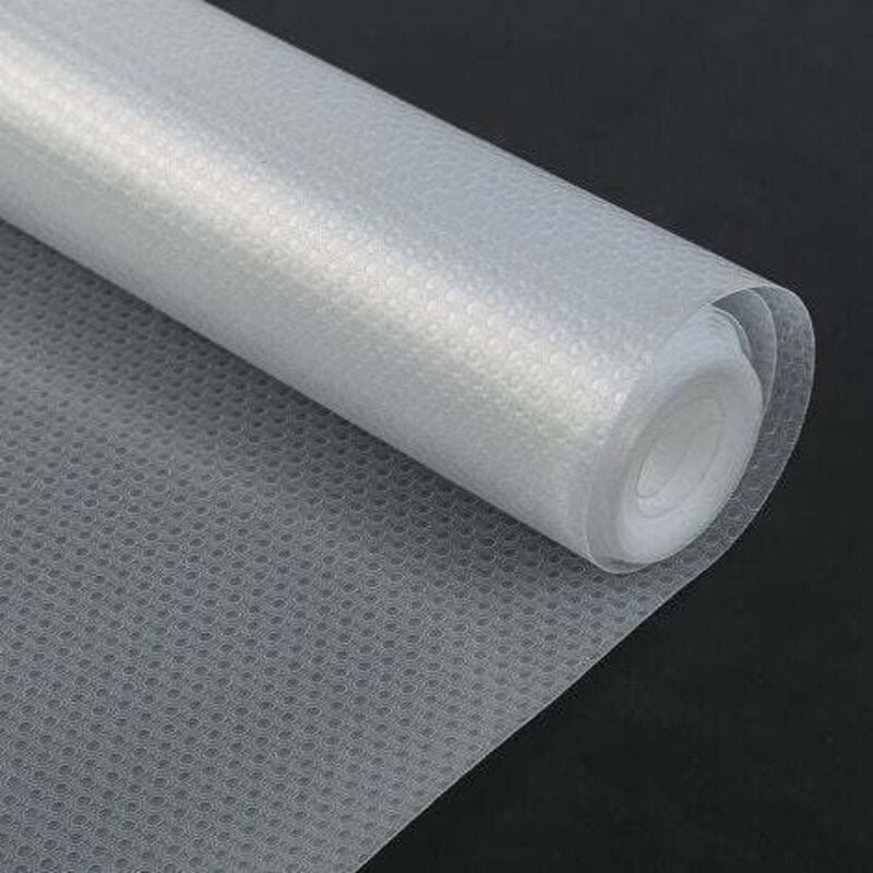 Tigrezy - Rutschfeste Schubladenmatte, transparente EVA-Esstischmatte, wasserdicht und waschbar, 50 x 500 cm, für Zuhaus...