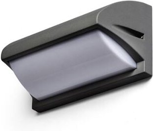 Deckenleuchte mora Wandleuchte grau anthrazit 230V E27 18W IP54