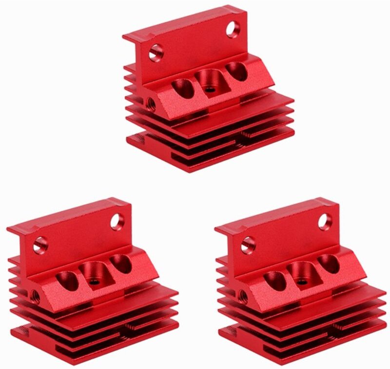 Stücke für Kühler Aluminiumlegierung Kühlkörper K1/K1Max Drucker 3D Zubehör