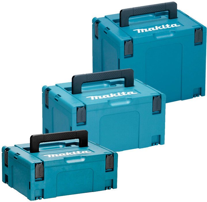 Makita - 3er-Set makpac Transportboxen Größe 2, 3 und 4 makpacset