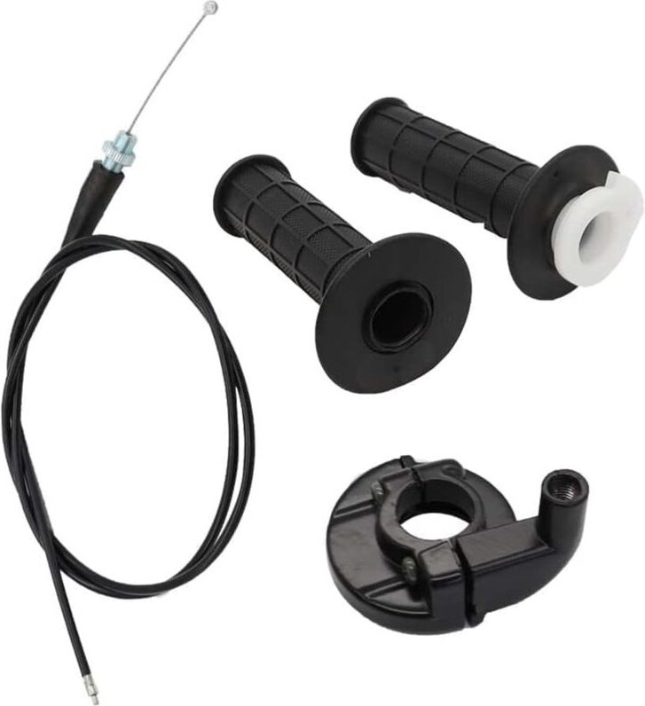 Ersandy - Drehgasgriff und Kabel mit 7/8 Zoll 22 mm Griff für 50 cc, 90 cc, 110 cc, 125 cc, 150 cc, 200 cc, 250 cc, Mini...