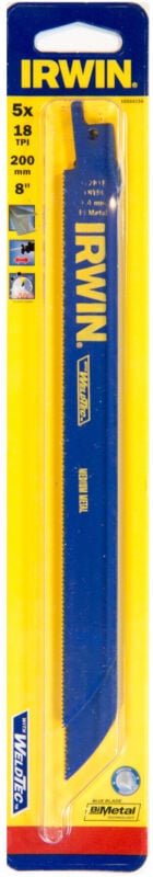 Säbelsägeblatt bim Metall 200mm 5 Stk - Irwin