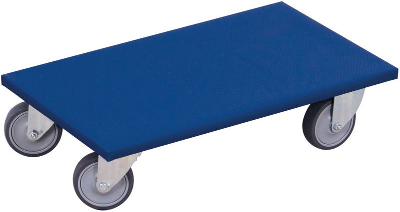 VARIOfit Möbelhund mit thermoplastischer Bereifung 2 Stück 300 kg Tragkraft 600x350x175mm Maße