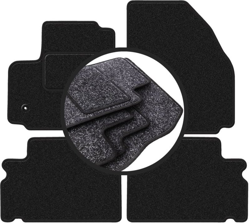 ANTHRA Autofußmatten für: Ford S-MAX MK1 Minivan (2012-2015)