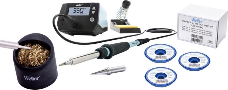 Lötstation digital 70 w 100 - 450 °c inkl. Lötzinn, inkl. Lötspitze - Weller