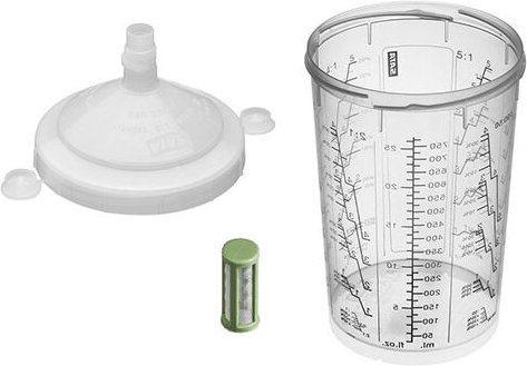 SATA1011973 RPS Einwegeinwegbecher 900 ml mit Filter 125 & mgr; M Farbe 40 Stück