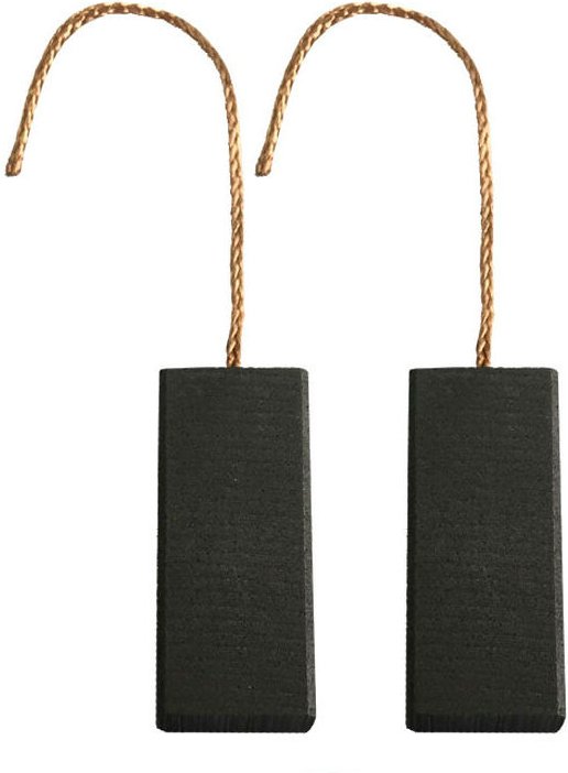 Trade-shop - 2x Kohlebürsten für Bosch wfp 3201 AQUASENSORWFP3201FF/01 wfp 3201 AQUATECHWFP3201GB/01 wfp 3230 SILENCEWFP...