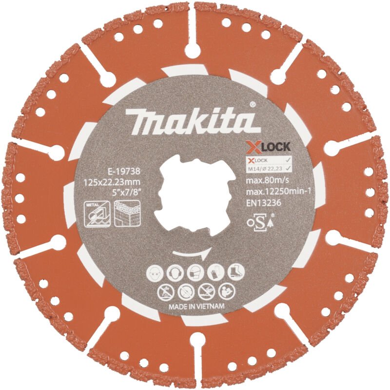 Thumbnail - Diamanttrennscheibe x-lock Rescue 125mm - Makita