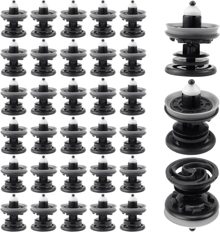 Thumbnail - Bluedeer - 30 Stück Türverkleidung Befestigungs Auto Verkleidung Clips Befestigungsclips