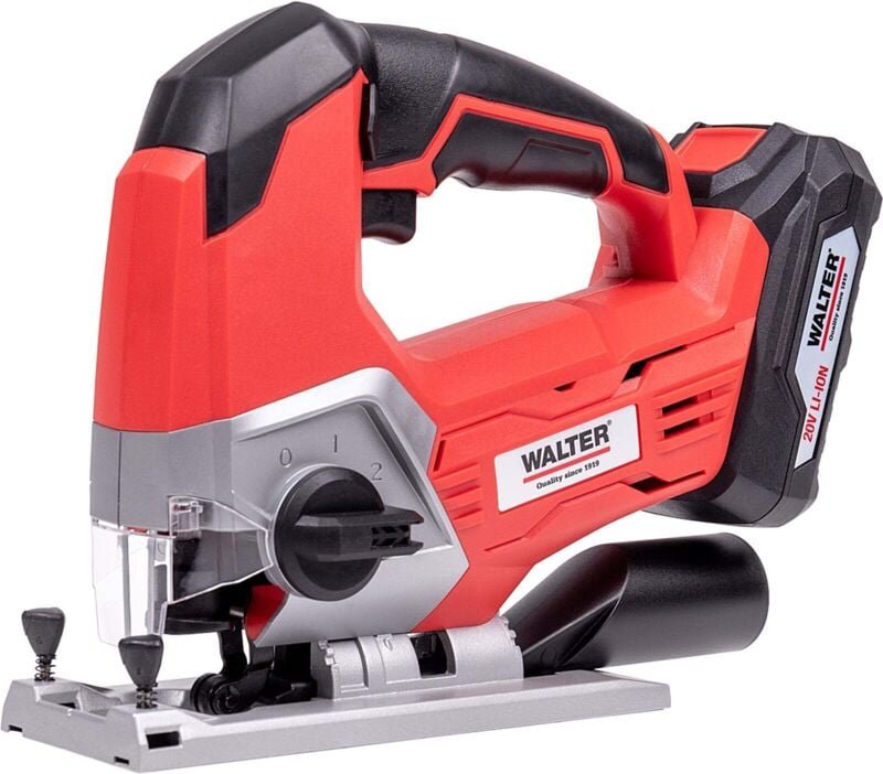 Walter Werkzeuge - Walter Li-Ion Akku-Stichsäge 20 v / 1x 2.000 mAh Akku + Ladegerät - 630131