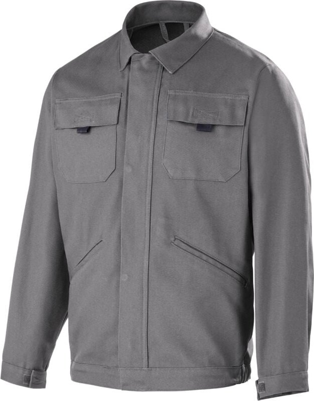 Schlachtjacke Grau Konvoi XL