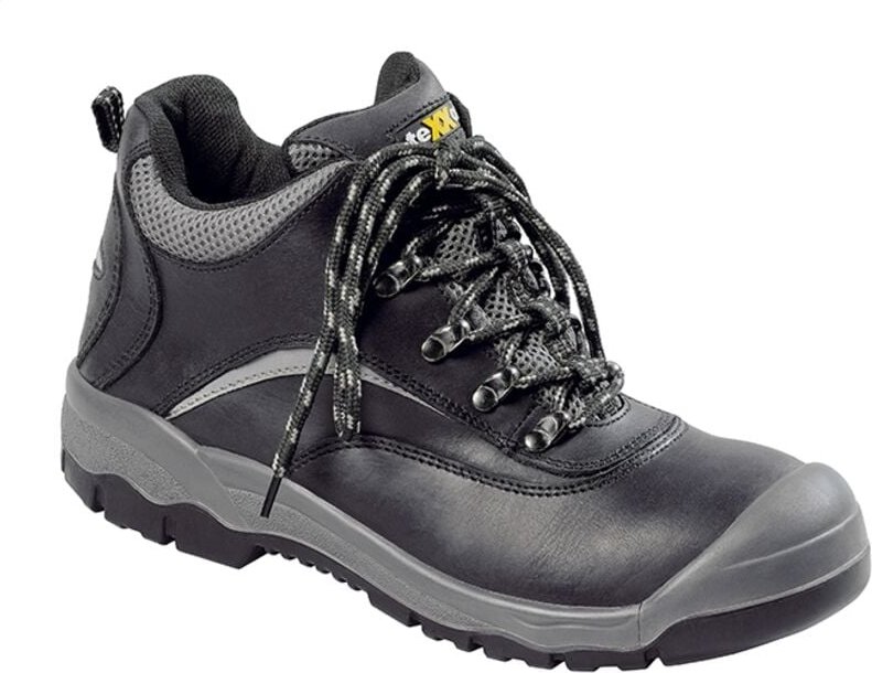 teXXor® S3-Sicherheitsschnürstiefel CANNES, Schwarz/Grau