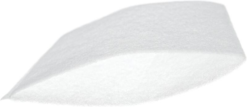 Set 6x Schutzvlies kompatibel mit Dirt Devil Centrino Cleancontrol M2881-4, M2881-3 Staubsauger - Schutzfilter Weiß - Vh...